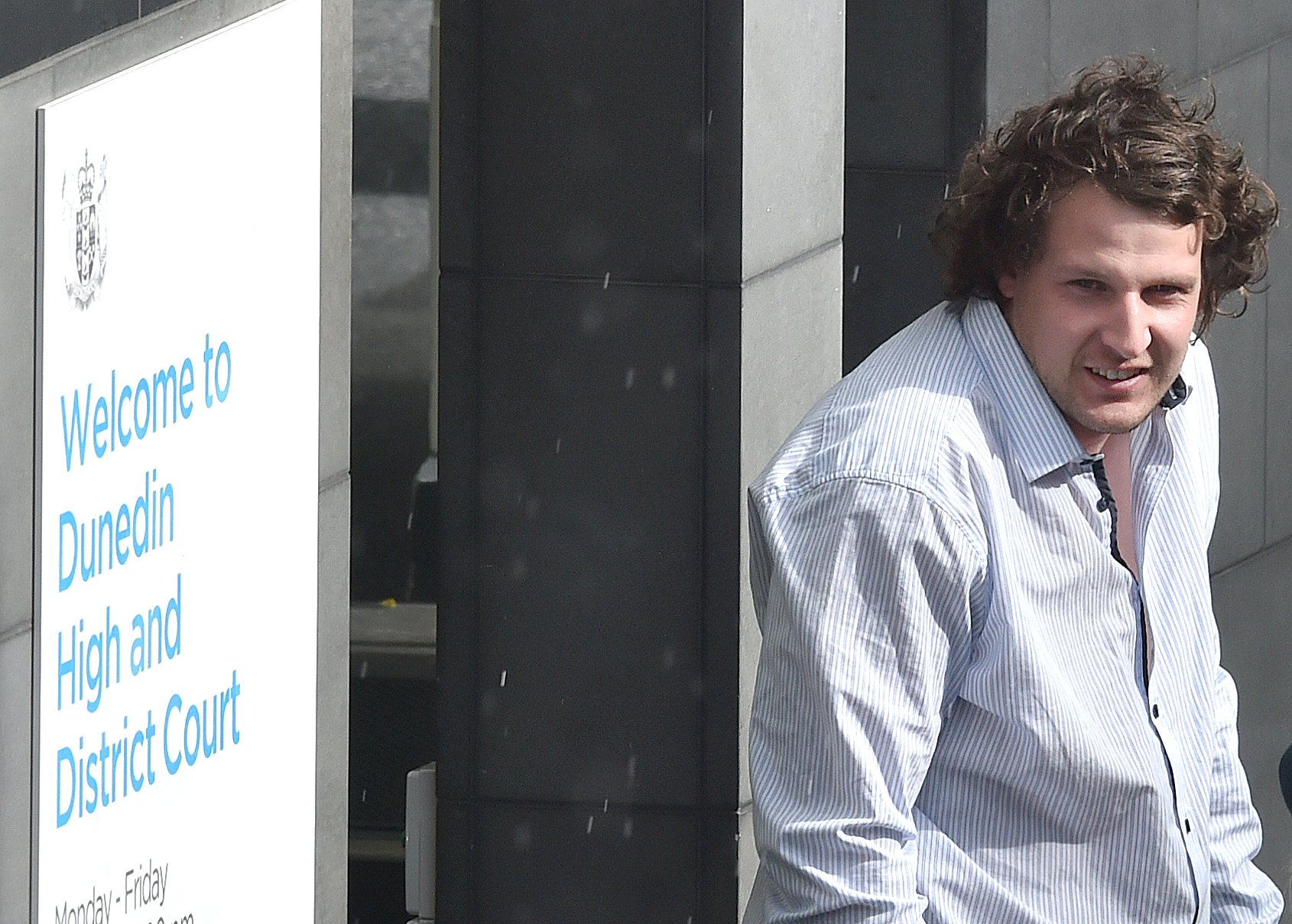 Clayton Latta was sentenced to five months’ community detention after he was filmed stabbing a...