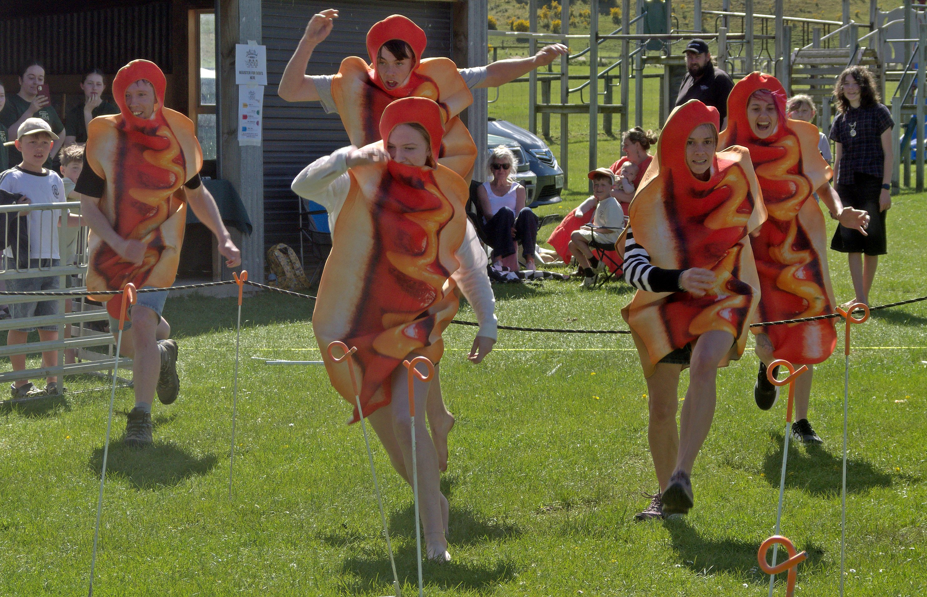 Won by local human Abby Coulter, the not dog hot dog race was a new addition to this year’s Derby.