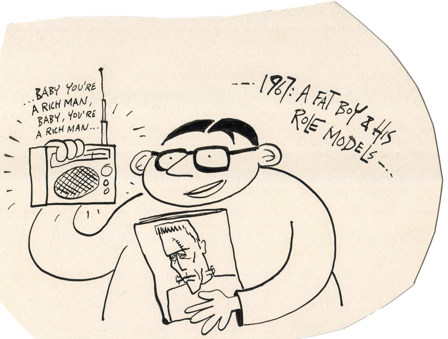 "Memories of being 15 in 1967", by Chris Knox. Image: Auckland University Press