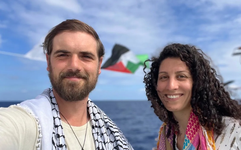 New Zealanders William Alexander and Ava Mulla are on board The Conscience, which is about three...