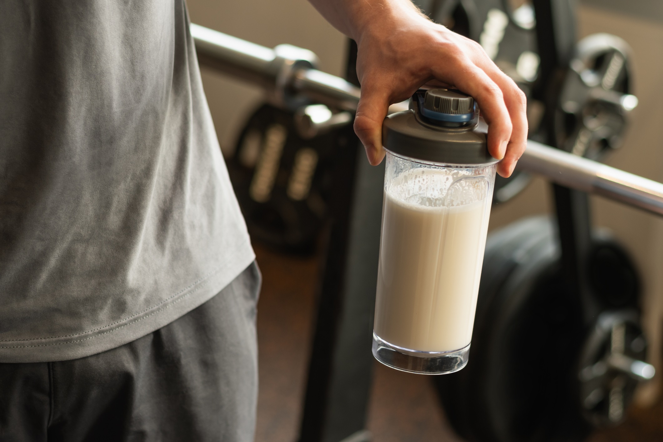 Consuming enough protein each day is much more important than guzzling your protein shake...