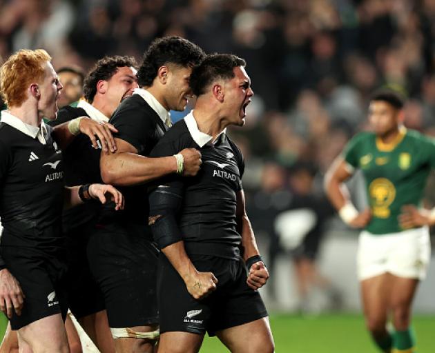 The All Blacks will visit South Africa for a multi-fixture tour next year. File photo: Getty
