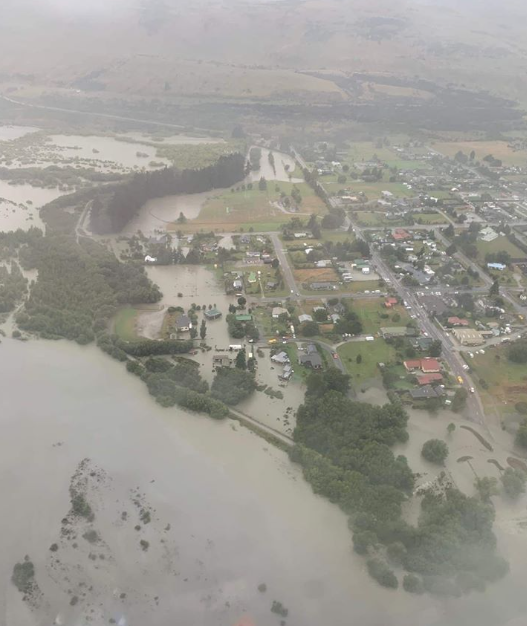 Flooding in Glenorchy in 2020 could be repeated in coming days, the ORC warns. Photo: Luke Hunter...