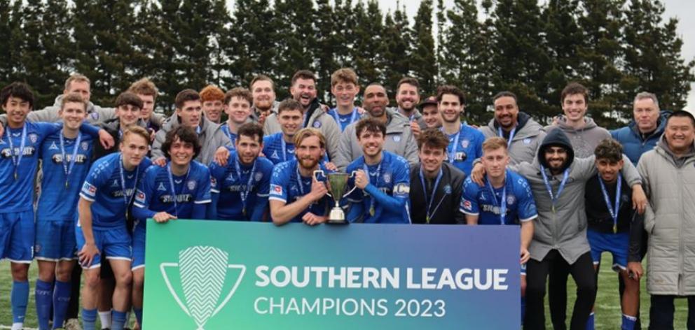 Christchurch United will enter the OFC Pro League next year as South Island United. Photo: Jim...