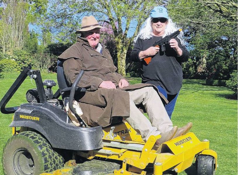 Tim Munro and Annie Cuthbertson are in Grassroot Gangster mode ahead of the Mowsworth Rampage....