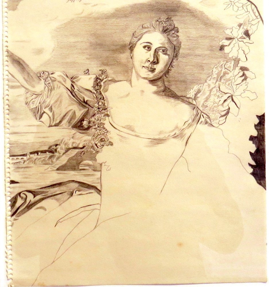 "After Jean-Marc Nattier", by Jeffrey Harris.