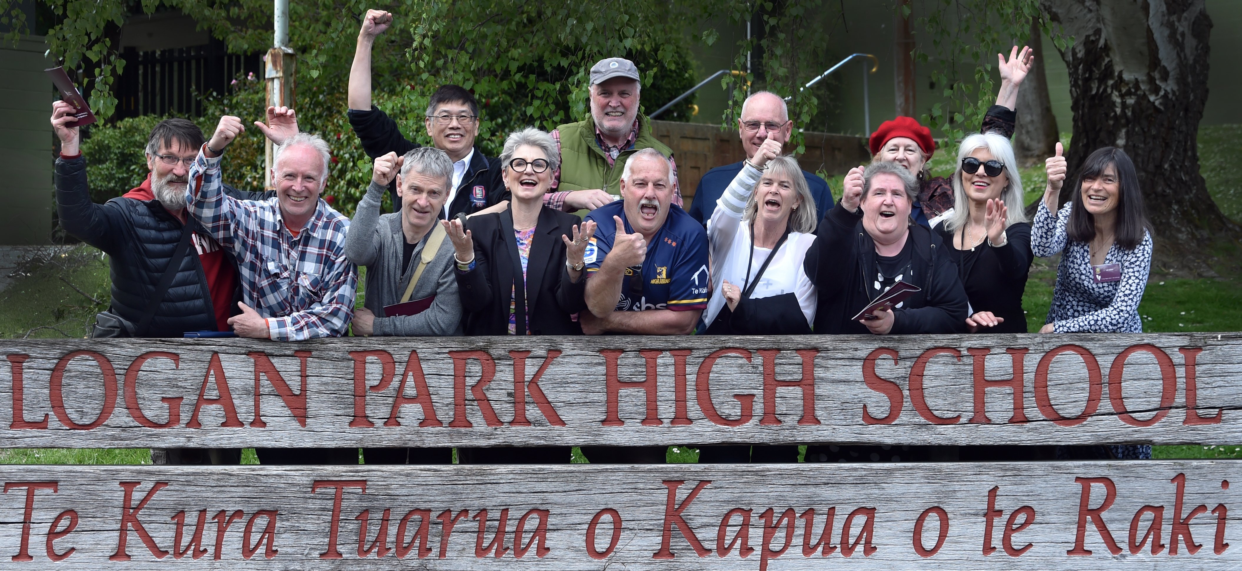 Alumni of Logan Park High School’s first class celebrate their 50th jubilee reunion at Logan Park...