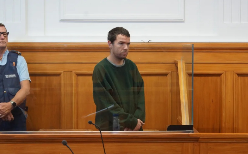Hayden Tasker is accused of murdering Nelson police officer Lyn Fleming. Photo: Open Justice /...