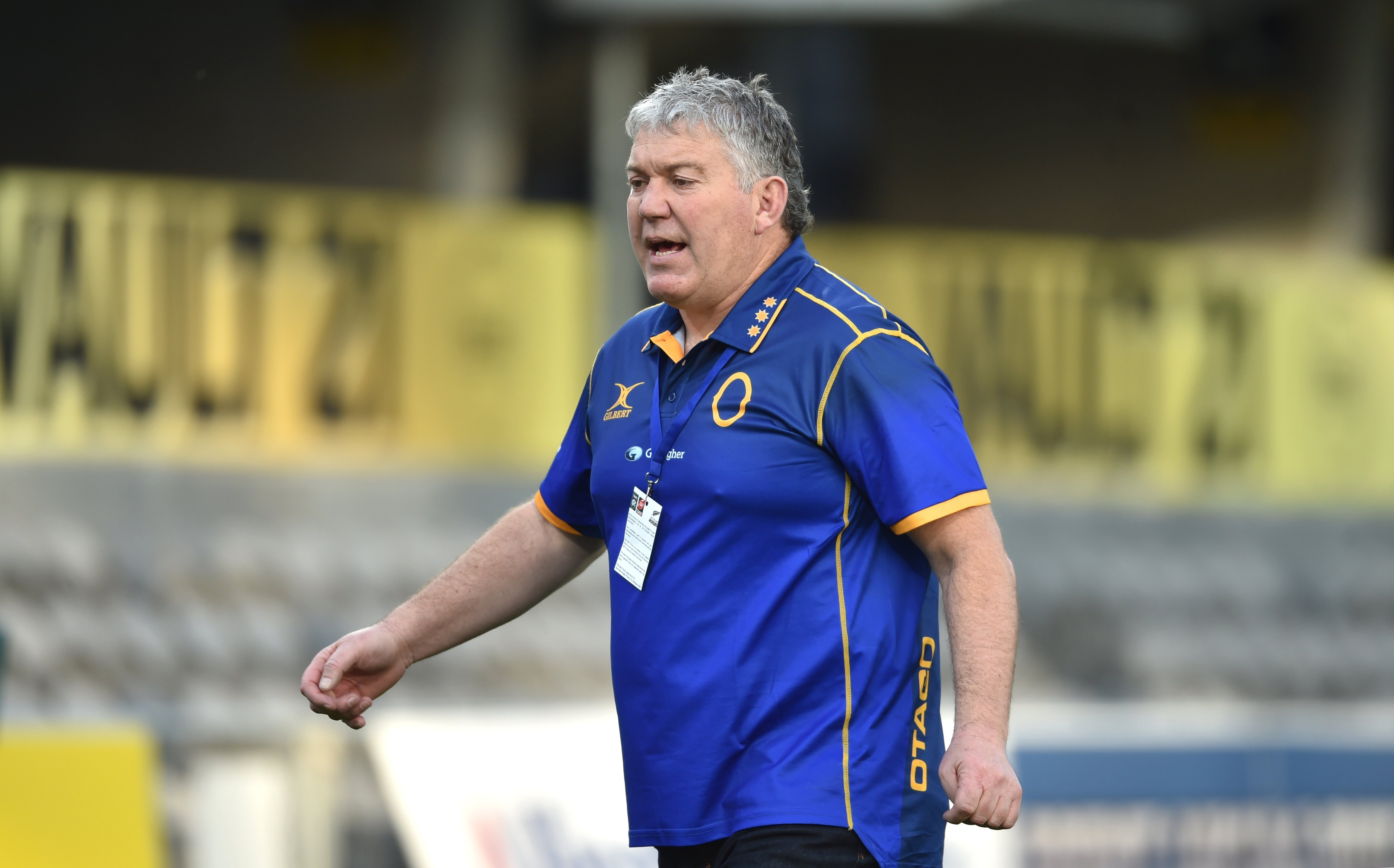 Otago coach Mark Brown eagerly awaits tonight’s NPC semifinal at Forsyth Barr Stadium. PHOTO:...