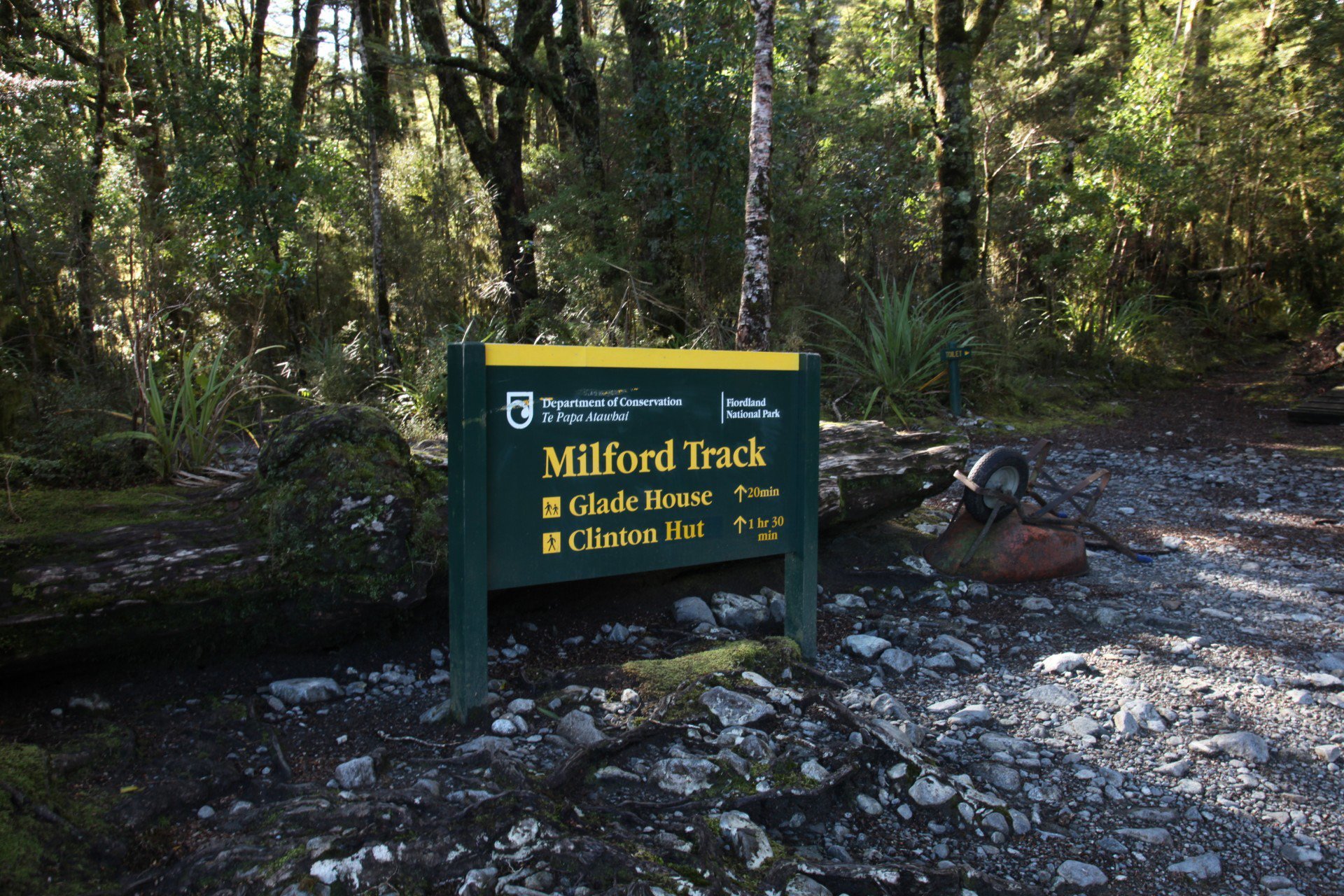 Start of the Milford Track. PHOTO: ODT FILES