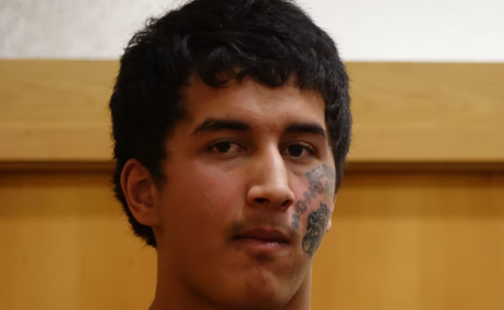 Tyson-Tainui Rukuwai Te Tomo on trial in 2015. Photo: RNZ