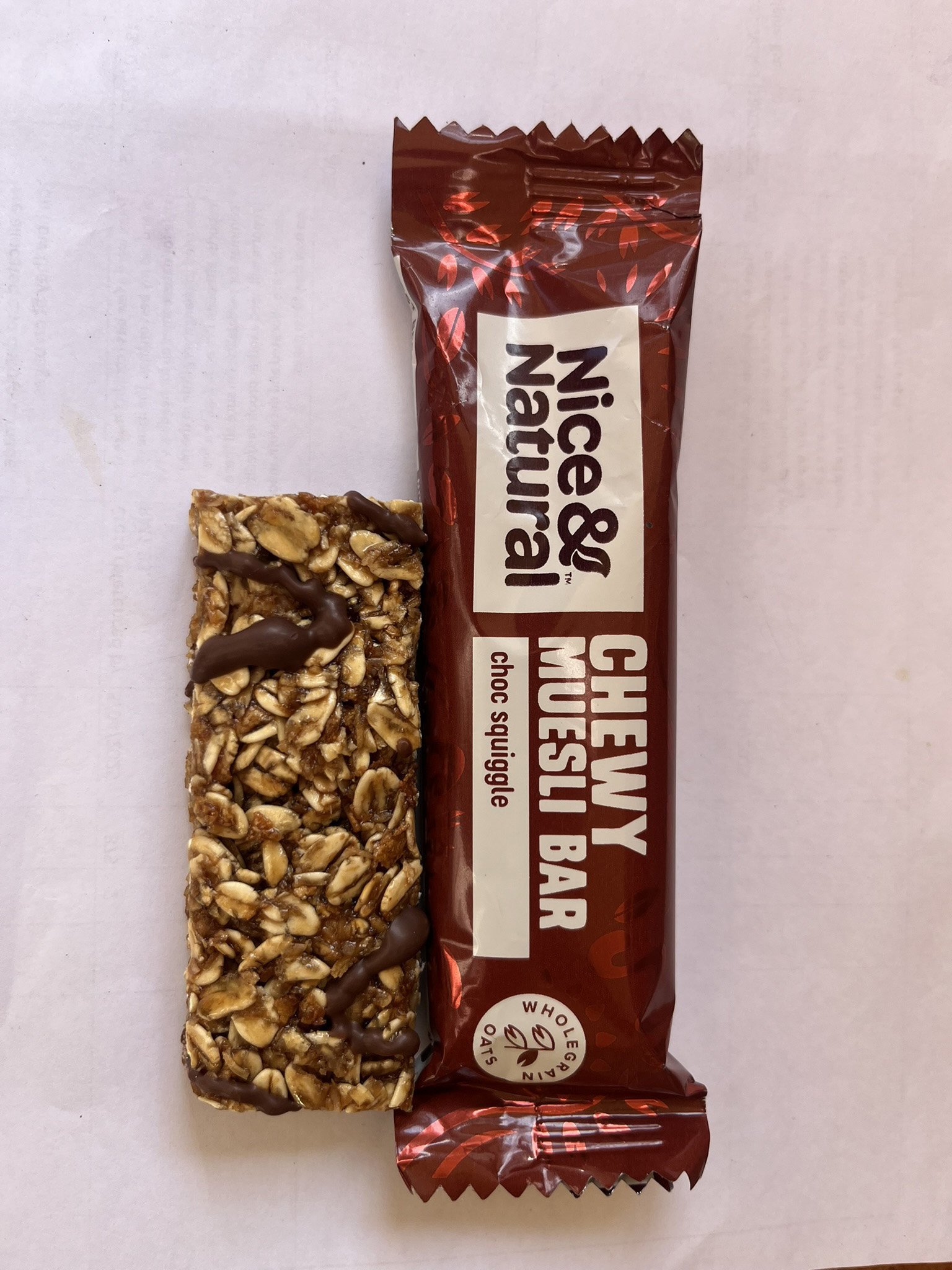 A modest muesli bar in extravagant wrapping. Photo: ODT