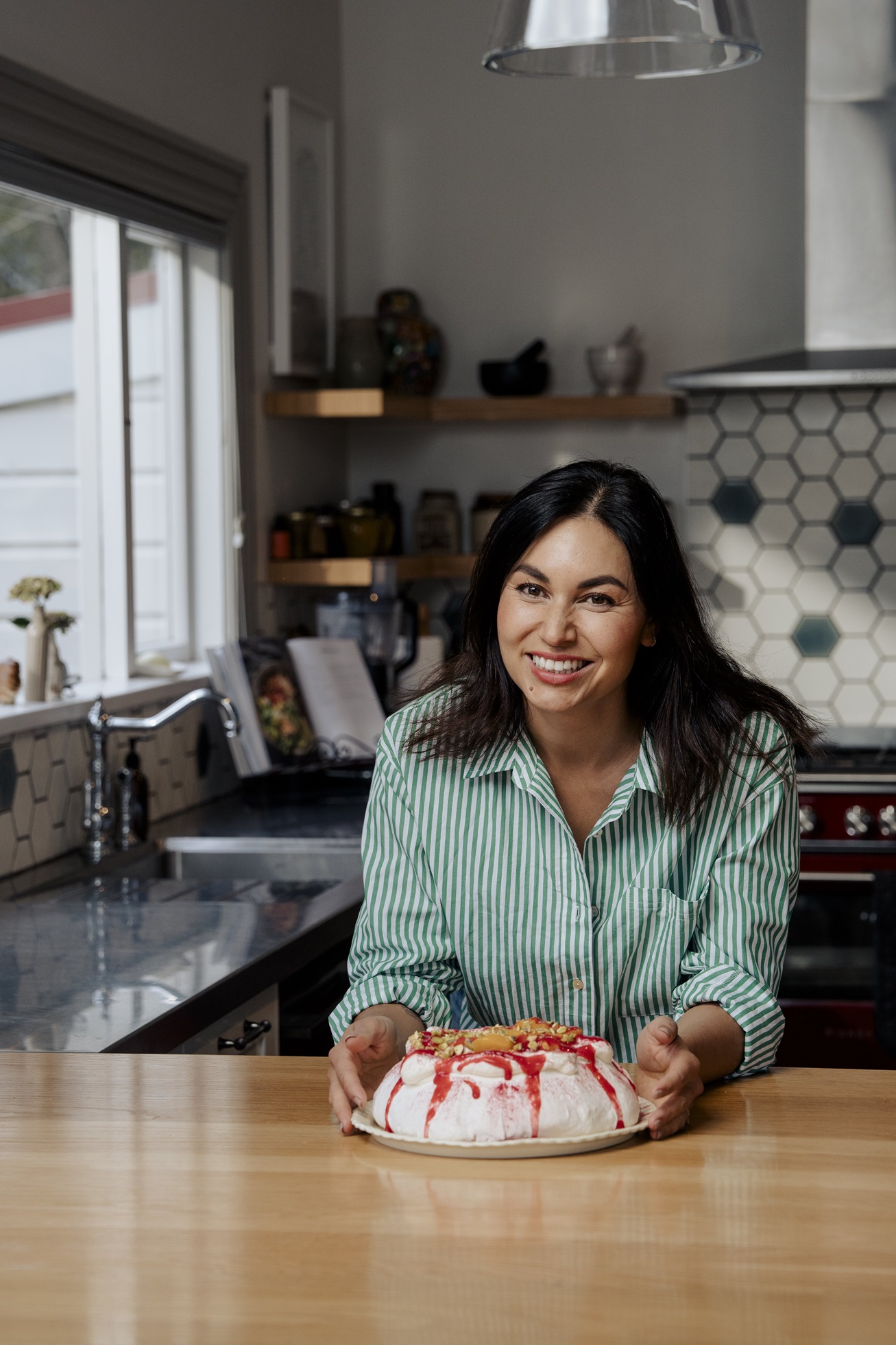 Nadia Lim in her kitchen at Royalburn Station. Photo: supplied