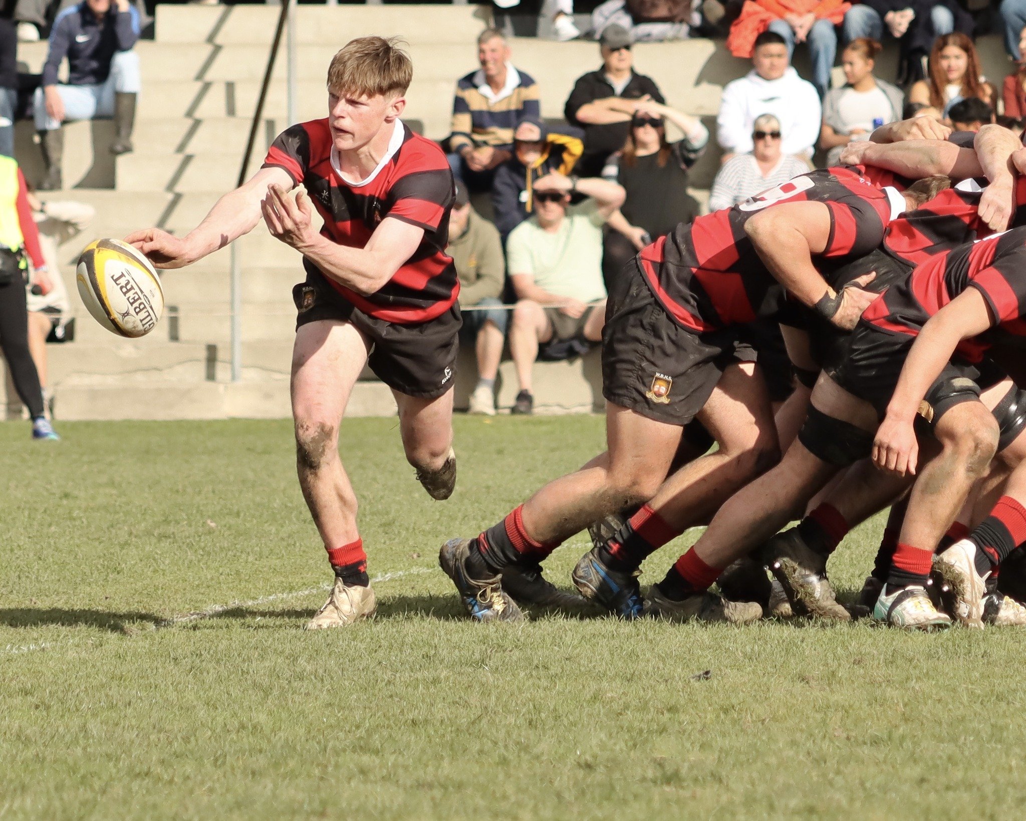 Waitaki Boys’ High School halfback Billy Wilson was also selected. PHOTO: NIC DUFF