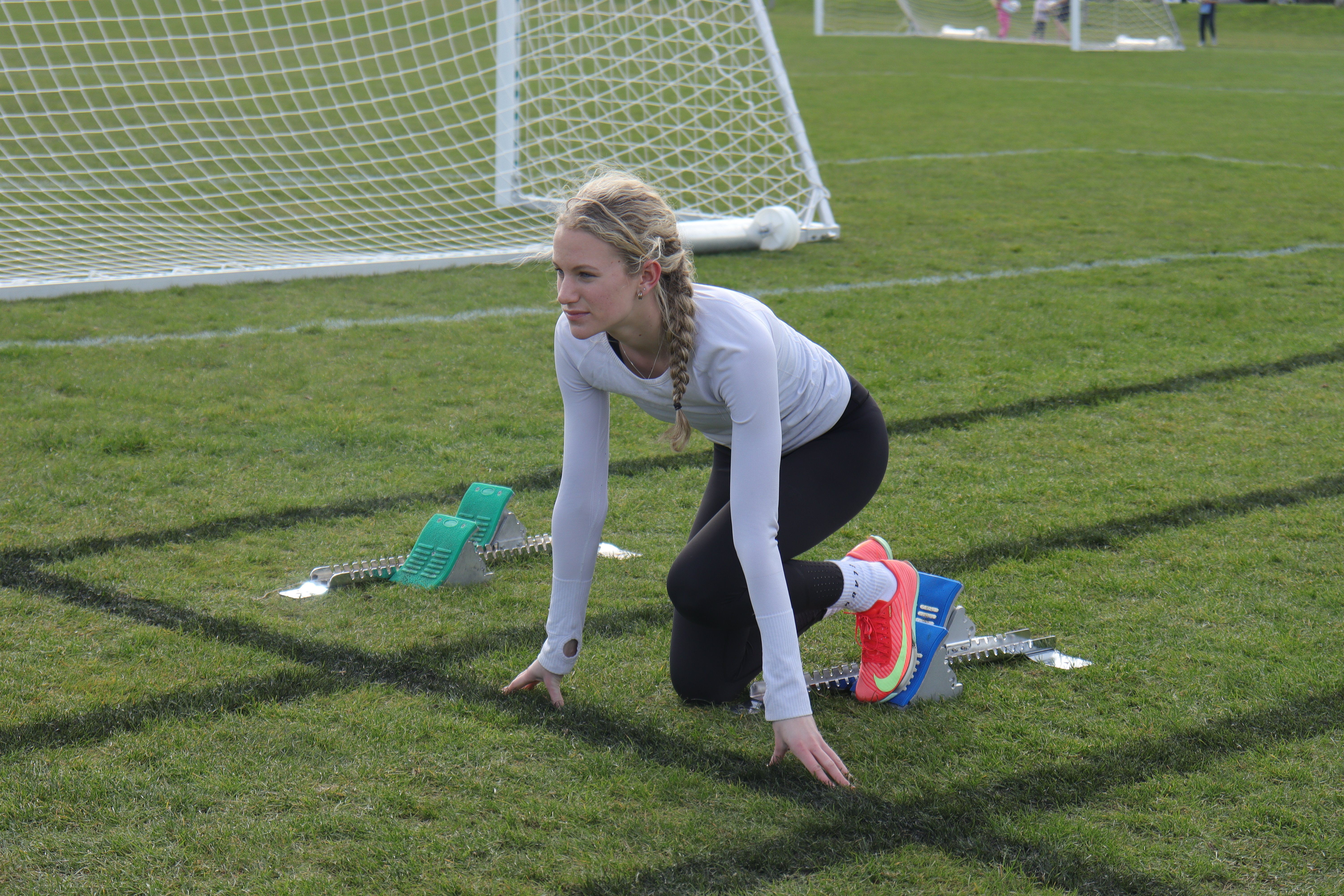 Phoebe is ready for take-off as she trains hard for her next challenge.