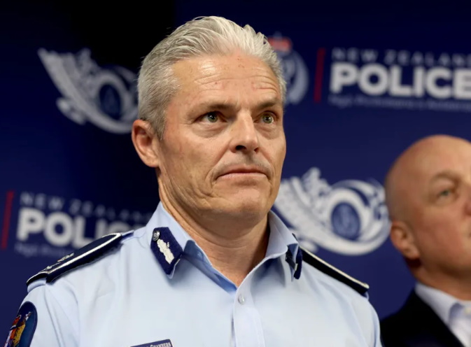 Police Commissioner Richard Chambers. Photo RNZ / Marika Khabazi