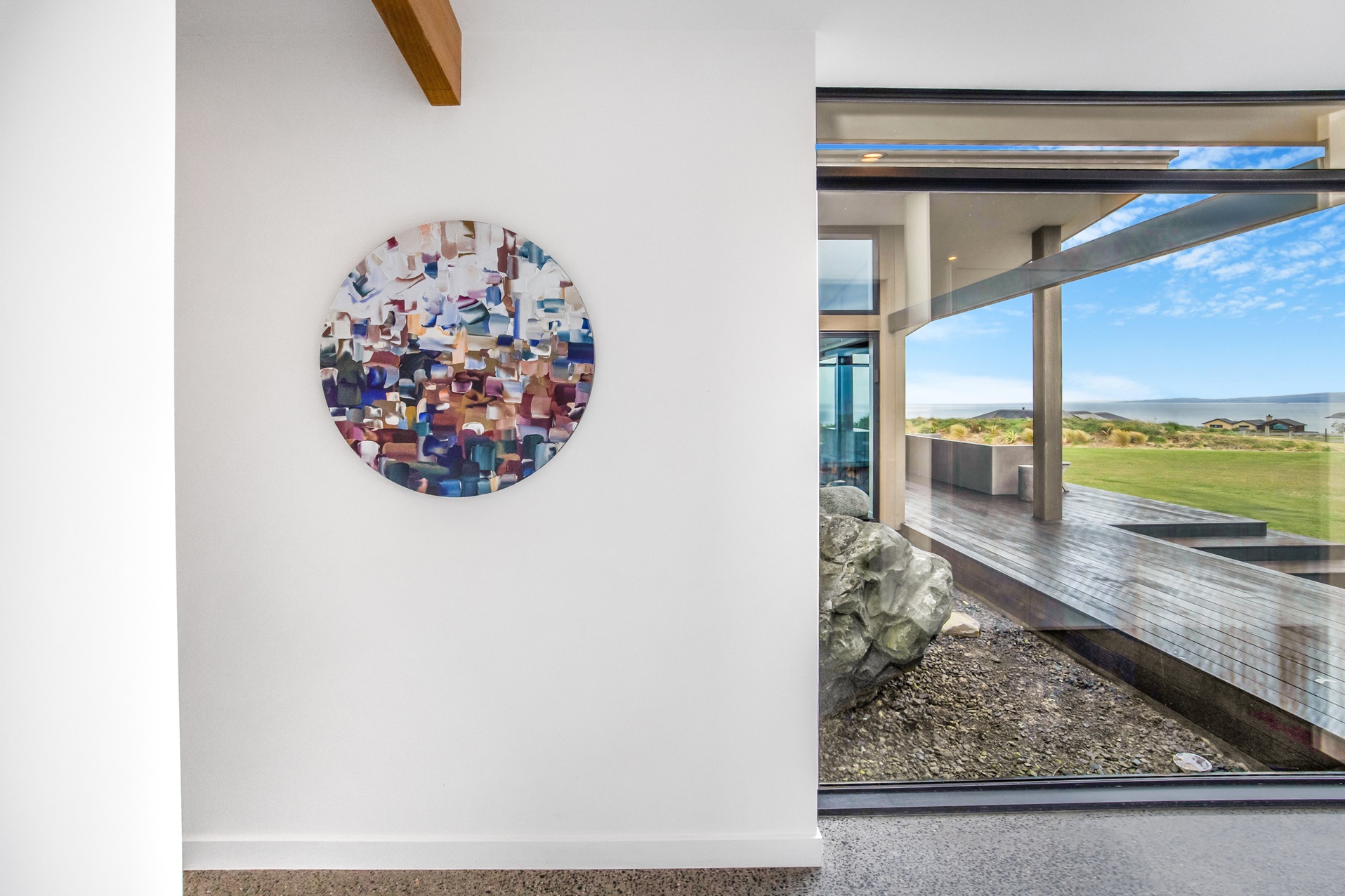An array of art works will be displayed in this spectacular Dunedin home as part of the Southern...