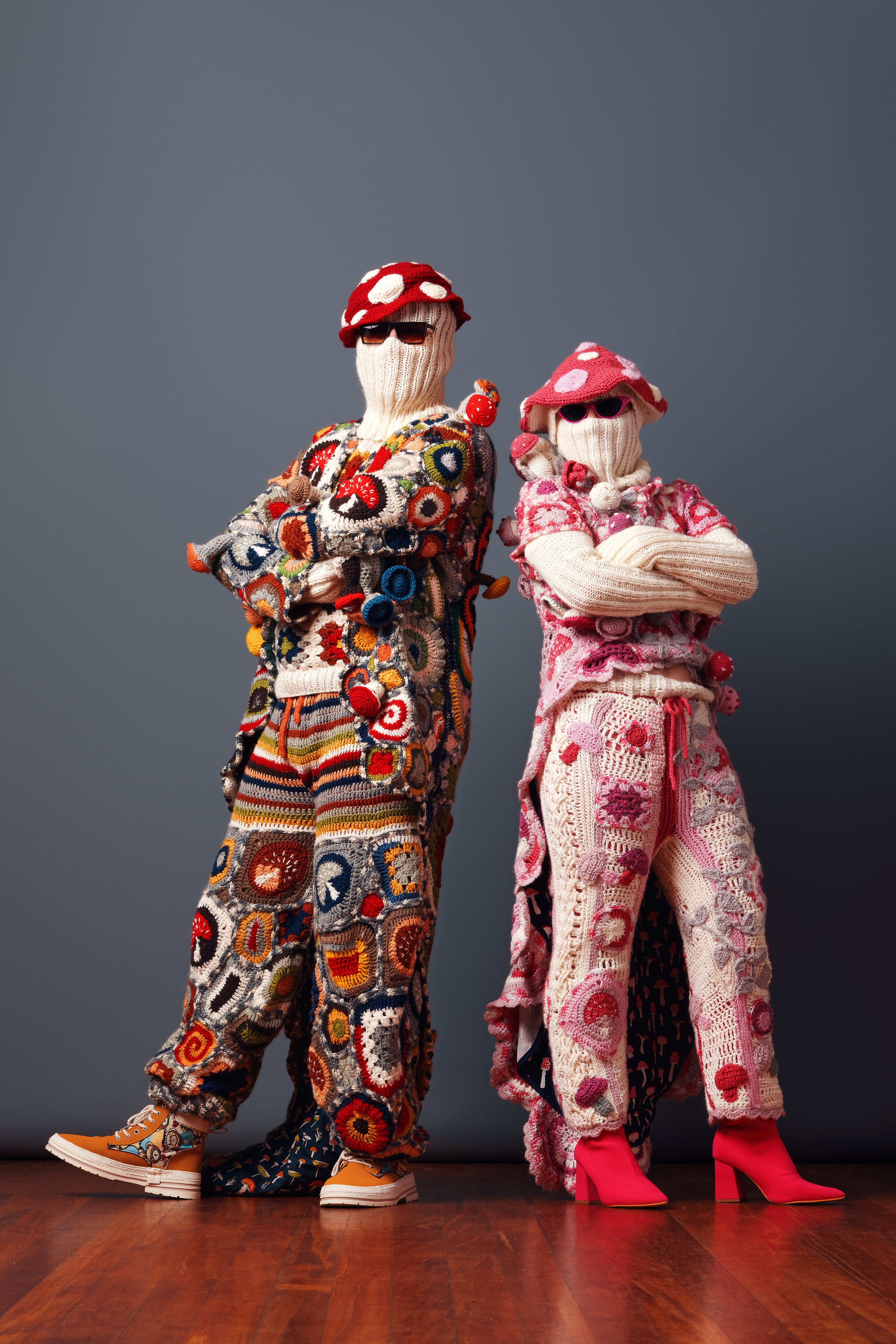 Art in Motion’s supreme winner ‘‘Superhero Fungi’’ (left) was created by Allison Mackay, of...