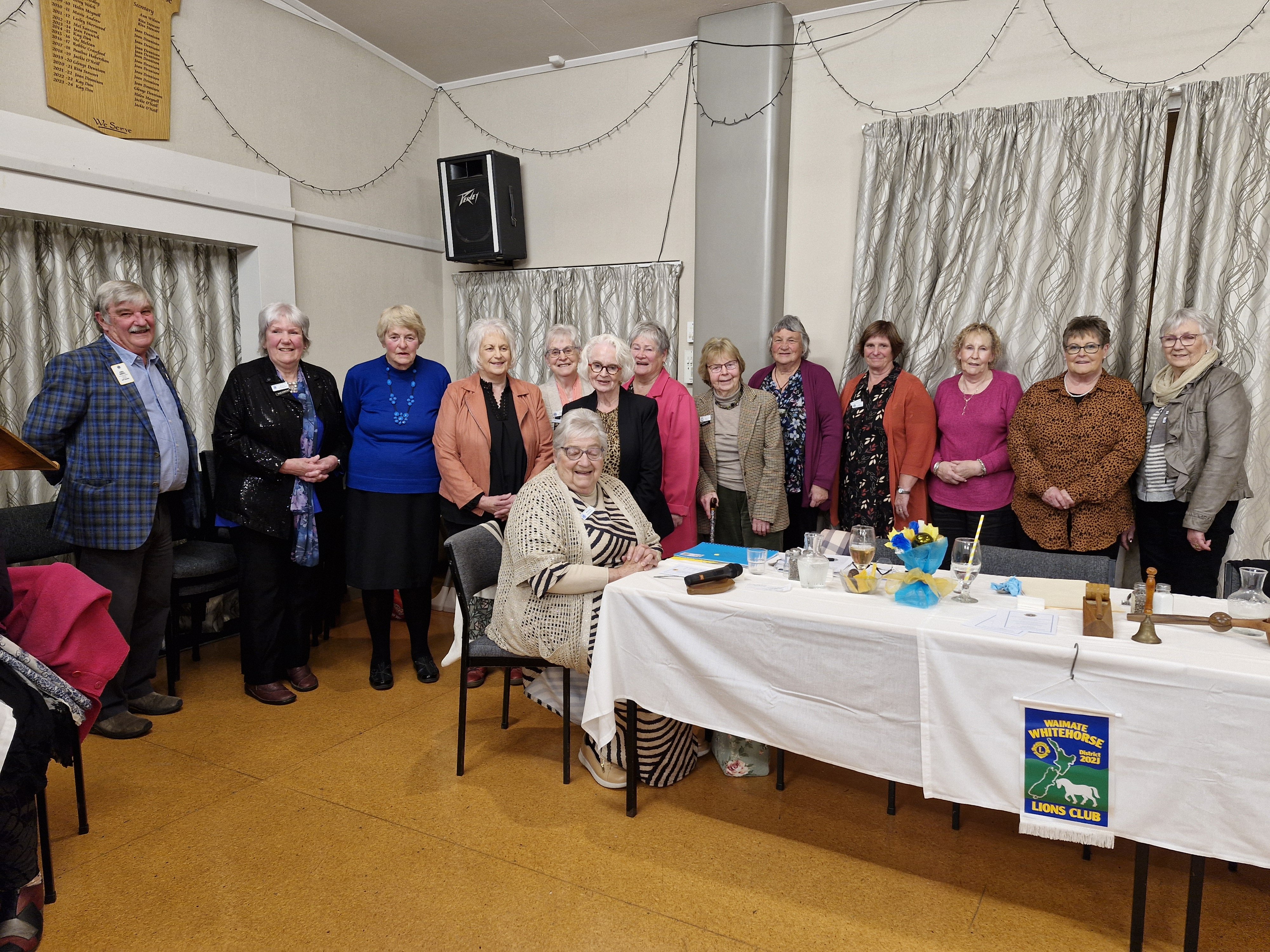 Members of the Waimate Whitehorse Lions. PHOTO: ODT FILES