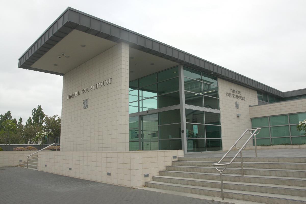 The man appeared at Timaru District Court yesterday. Photo: ODT files