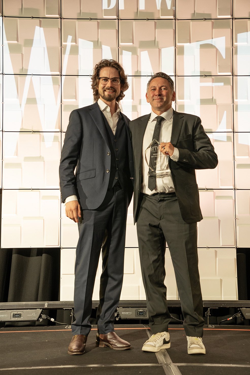 Celebrating being named the winner in the micro-workplace category at the ‘‘2025 Best Places to...