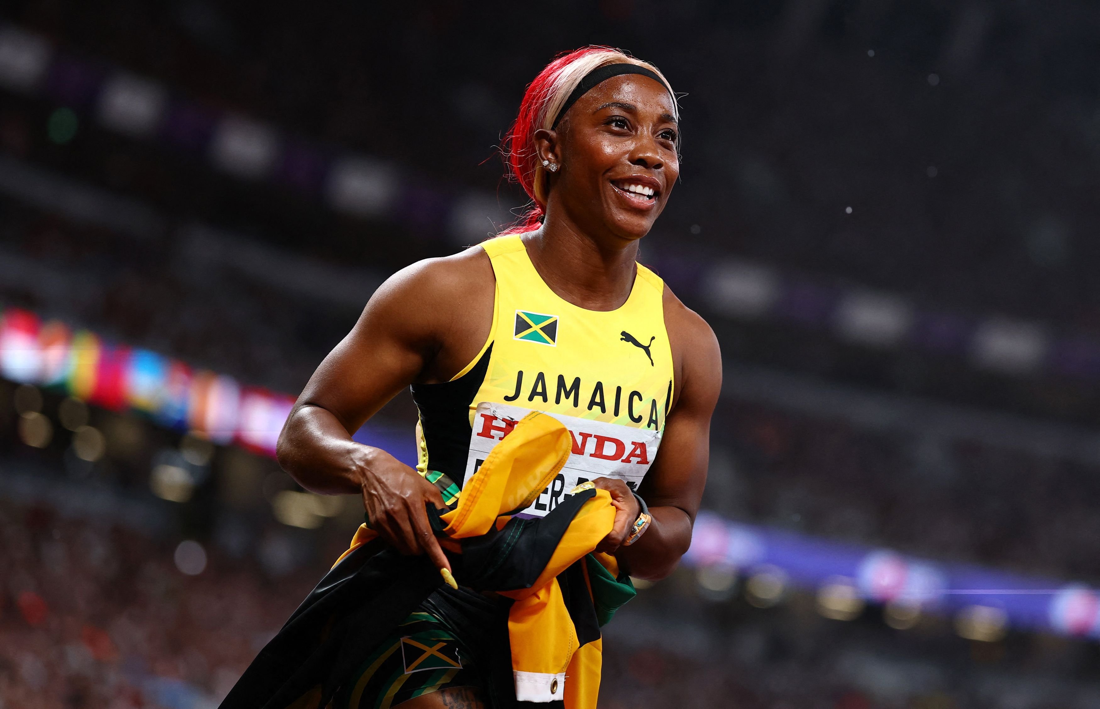 Shelly-Ann Fraser-Pryce. PHOTO: REUTERS