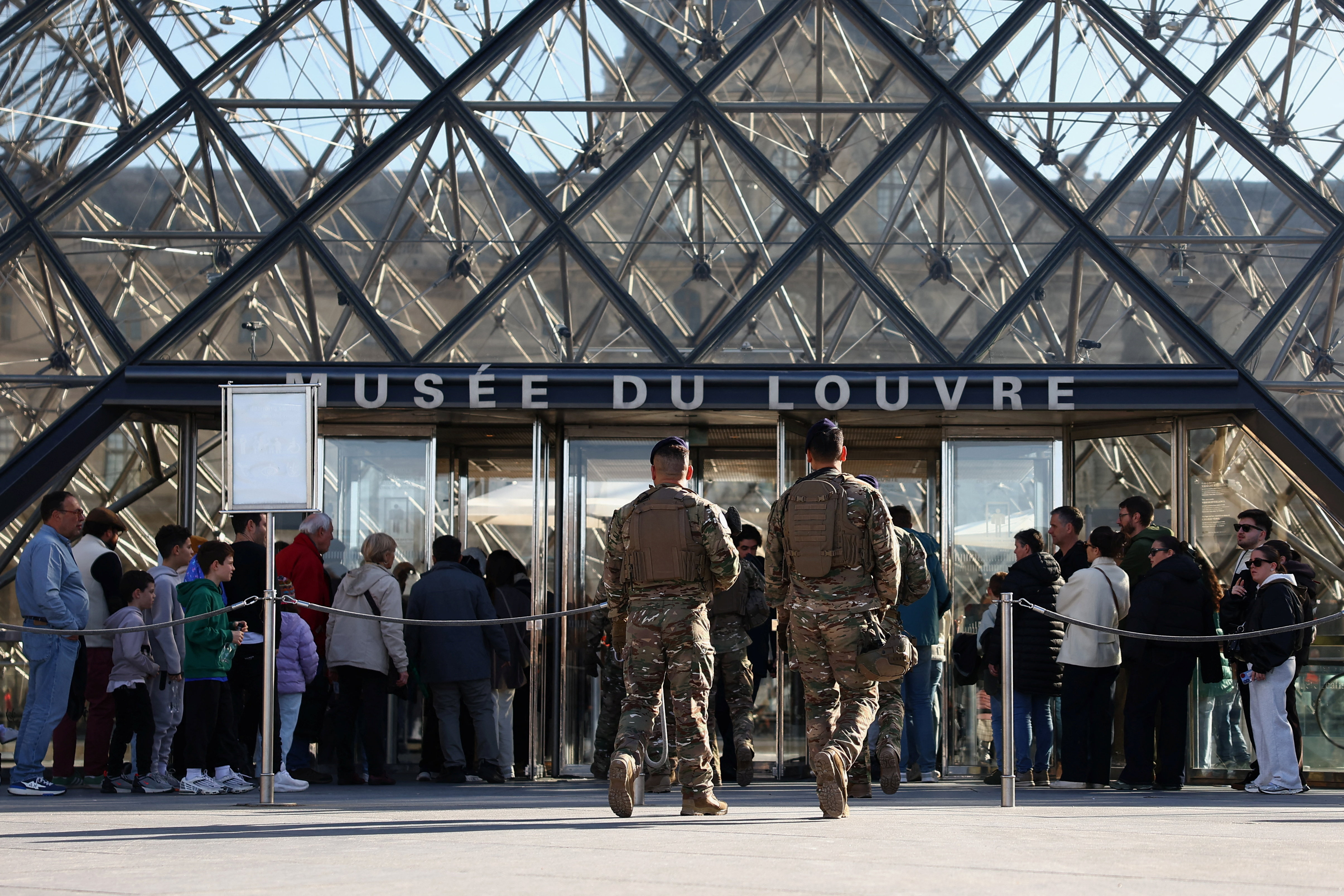 A security audit begun in 2015 found the Louvre in Paris is not sufficiently monitored or...
