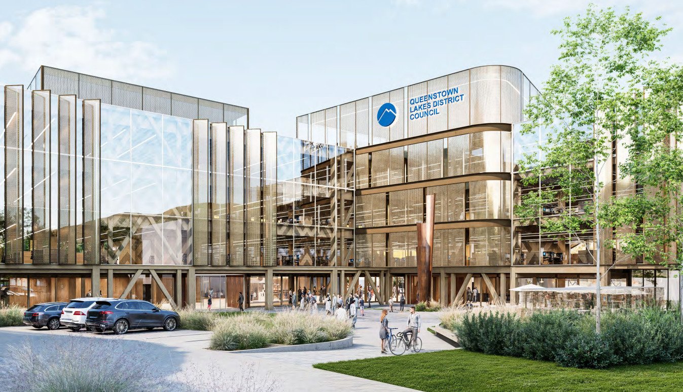 A building planned for Frankton has been mooted as a new home for Queenstown Lakes District...