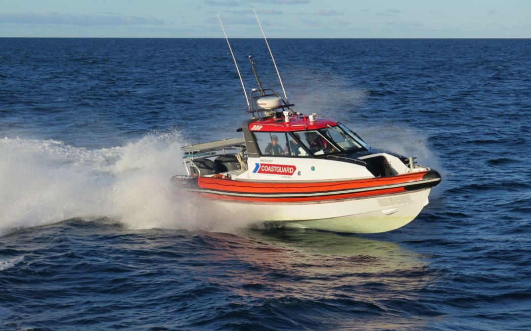 A body was recovered following the search for a missing fishing boat. Photo: NZ Coastguard