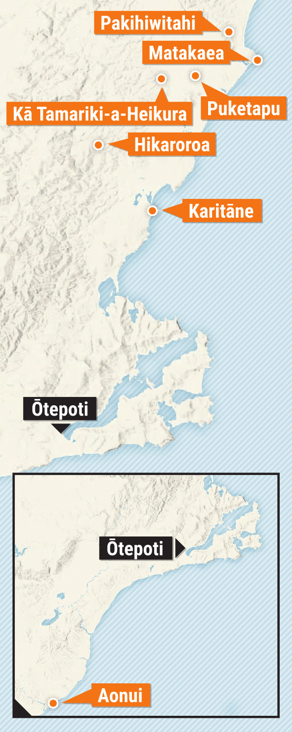 Map of Arai-te-uru-waka. 