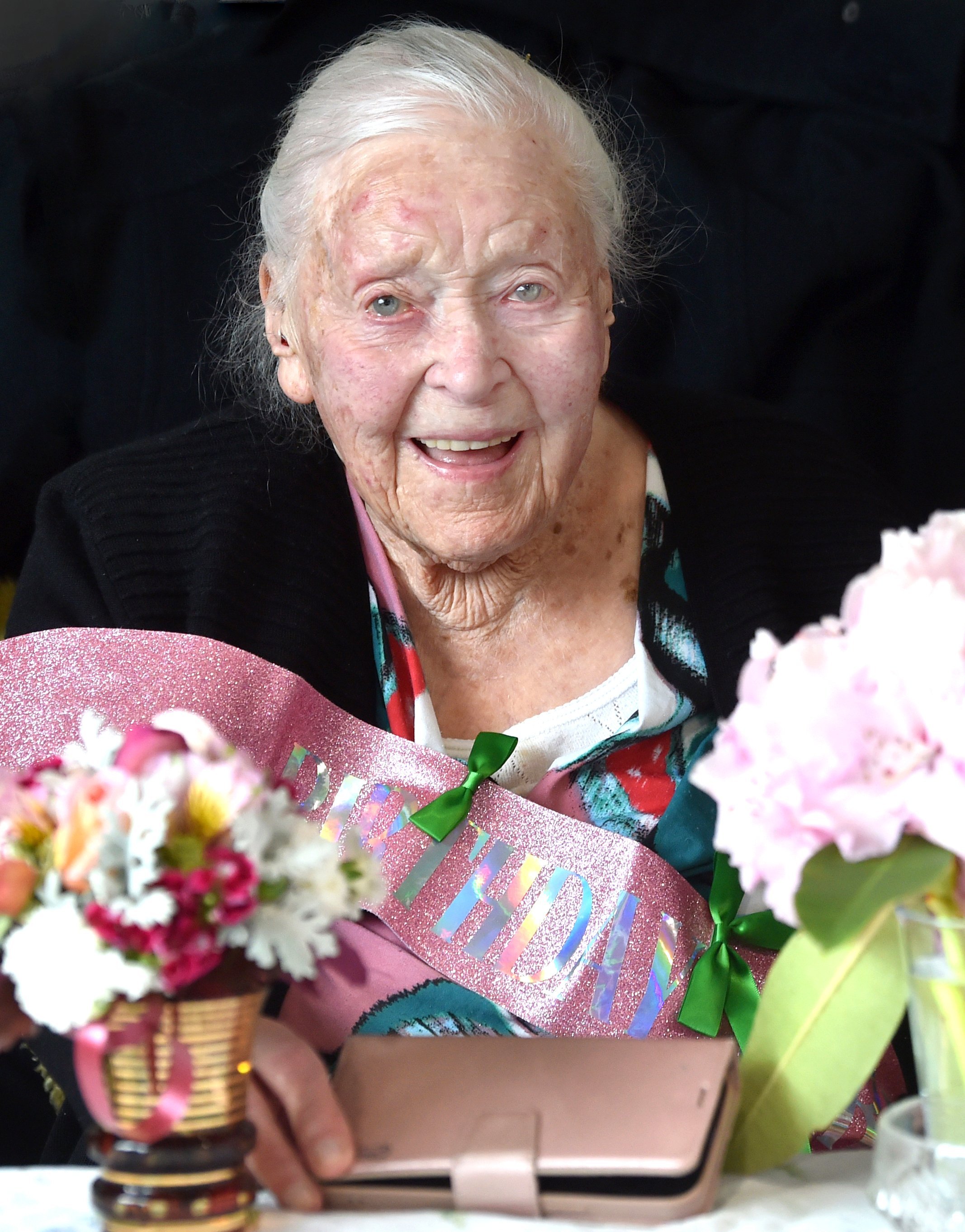 Dunedin centenarian-and-then-some Connie Nelson celebrated her 104th birthday at Oxford Court...