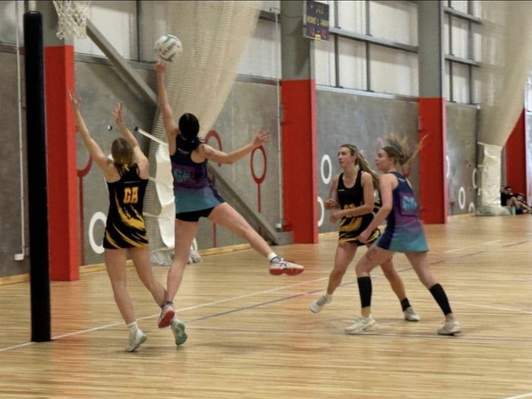 Hannah Jack captained and made over 100 appearances for the school's senior A netball side. Photo...