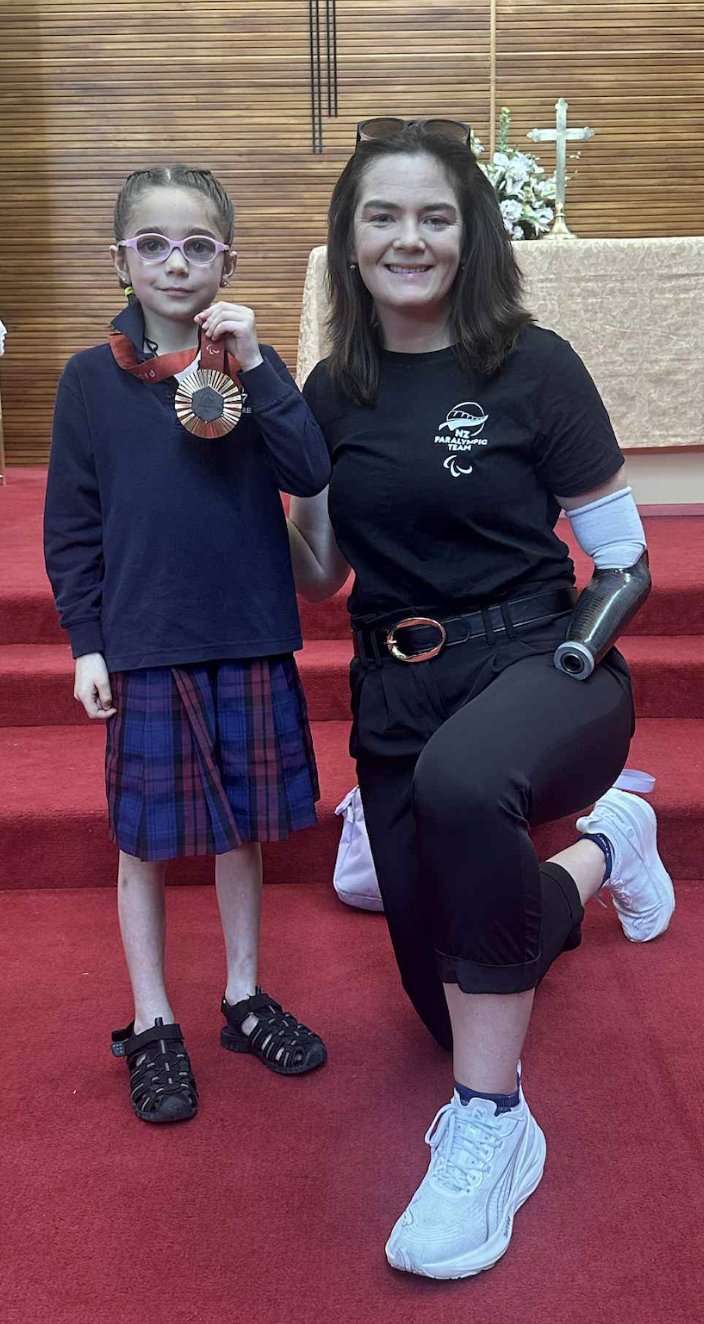 Eden Barbour, 9, was the winner of a competition which resulted in multiple medal winning...