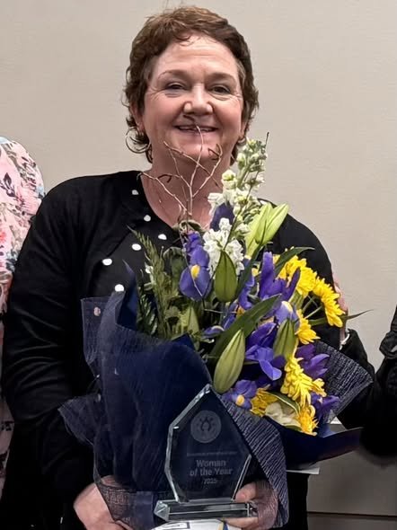 Annie Nelson wins Woman of the Year at the Gore RSA in October. Photo: supplied

