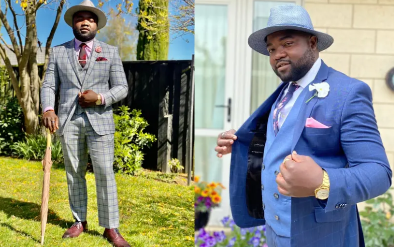 Stephen Mwaba first started dressing up when his family put on their Sunday best for church....