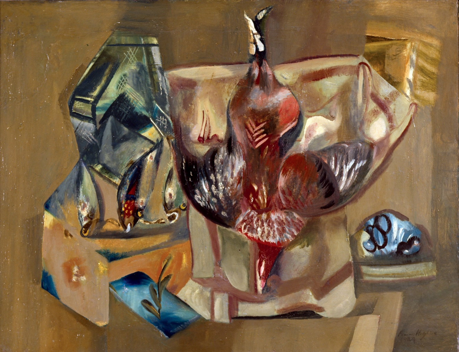 Red Cockerel (1924, oil on canvas) by Frances Hodgkins (b.1869 d.1967). Collection of the Dunedin...