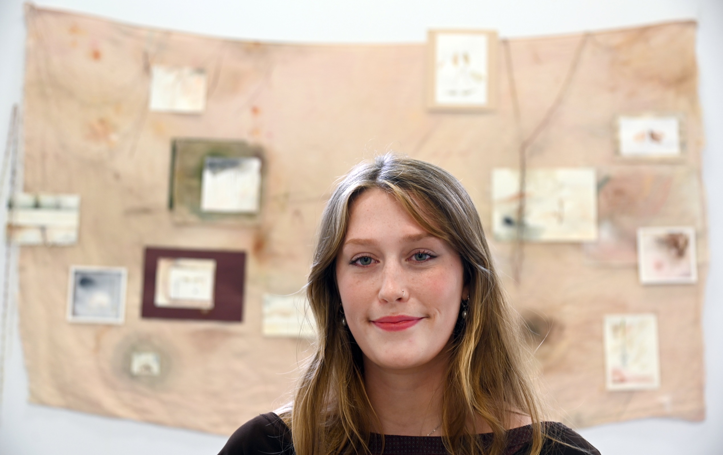 Lily Frewen’s time on Otago Peninsula is reflected in her work. Photo: Craig Baxter