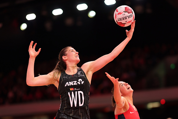 Kate Heffernan celebrated her 50th test in the black dress in style. Photo: Getty Images (file)