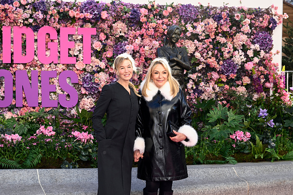 Actress Renée Zellweger (left) and writer Helen Fielding. Photo: Getty Images