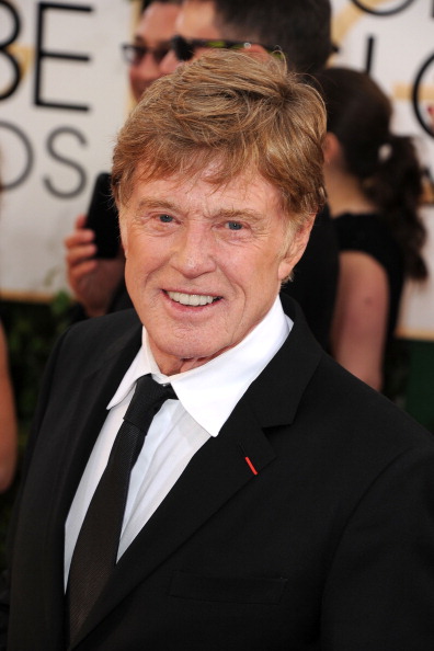 Robert Redford arriving at the 71st annual Golden Globe Awards in 2014. Photos: Getty Images