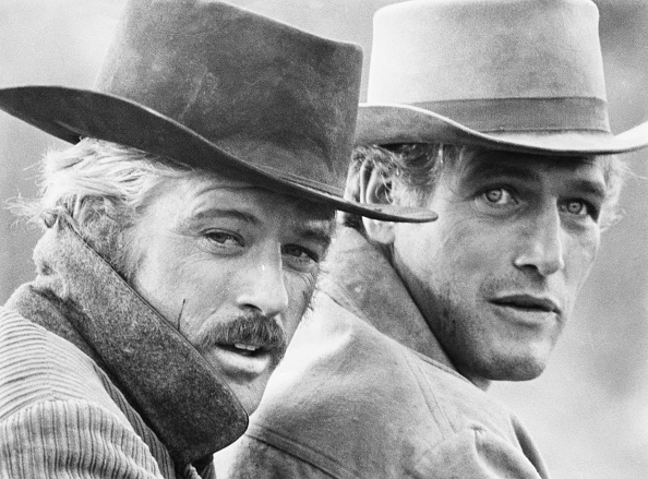 Robert Redford (left) and Paul Newman in Butch Cassidy and the Sundance Kid.
