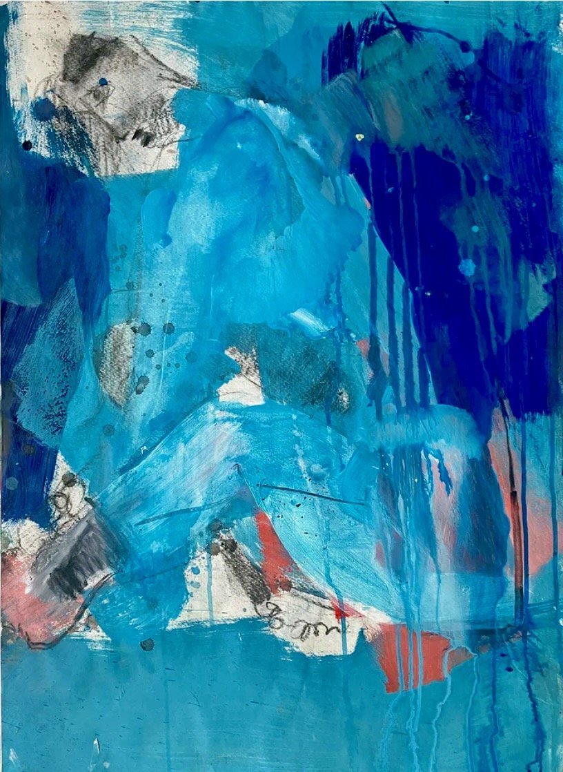 Sitting Looking, by John Oxborough. Photo: Gallery Thirty Three