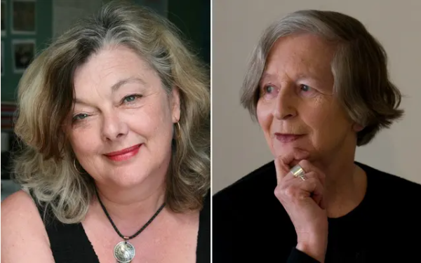 Stephanie Johnson and Elizabeth Smither. Photo: Supplied / Liz March