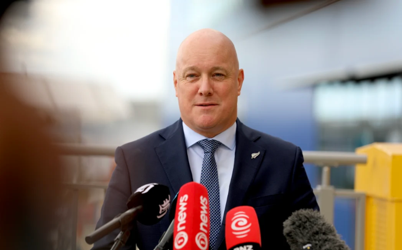 Prime Minister Christopher Luxon. Photo: RNZ