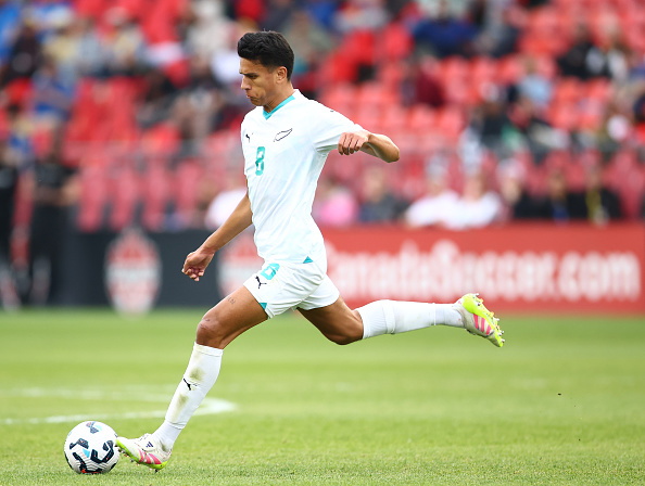 Marko Stamenic captained the All Whites in today's game. Photo: Getty Images