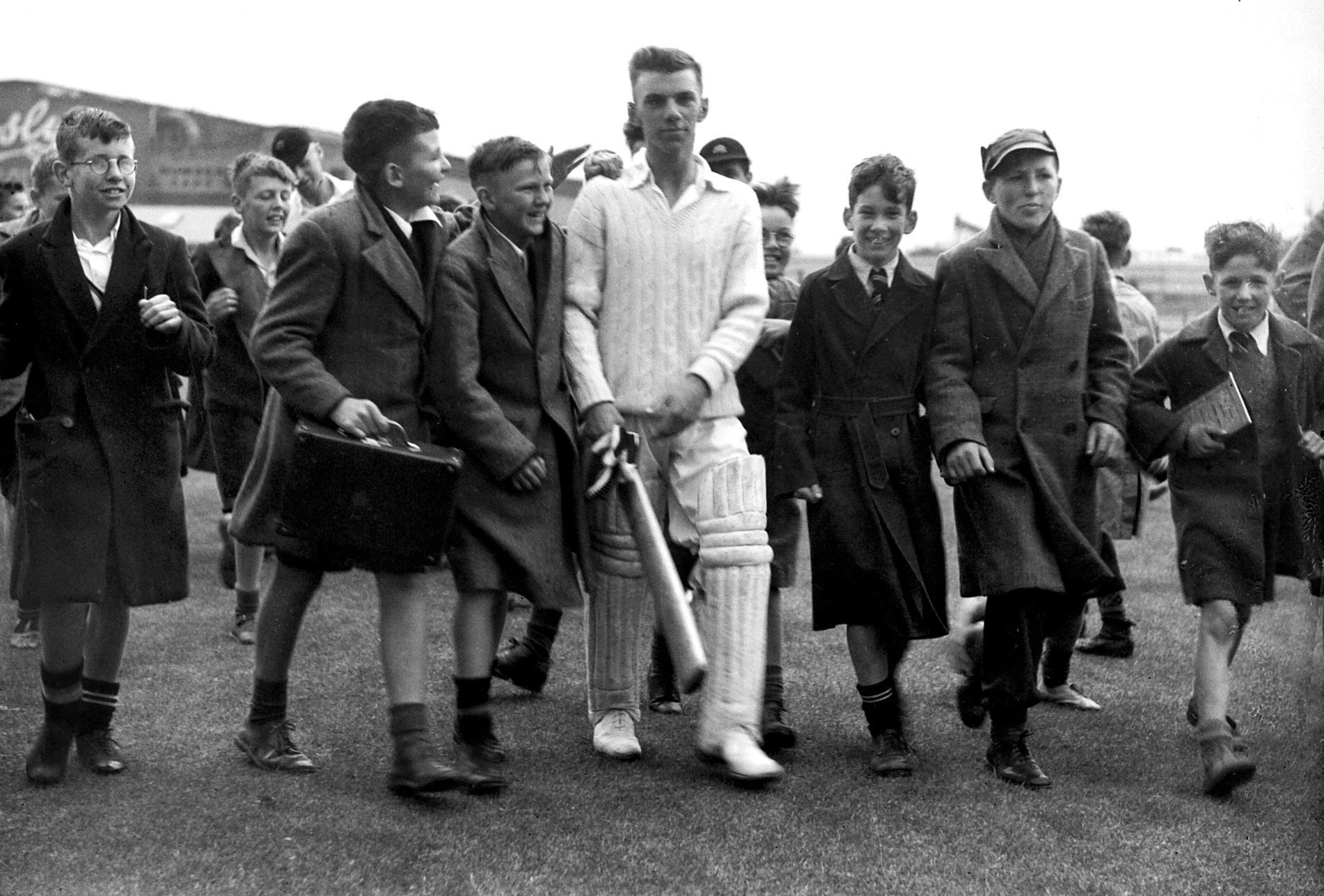 Look, a first-class cricketer. Quick, get his autograph. Photo: ODT files