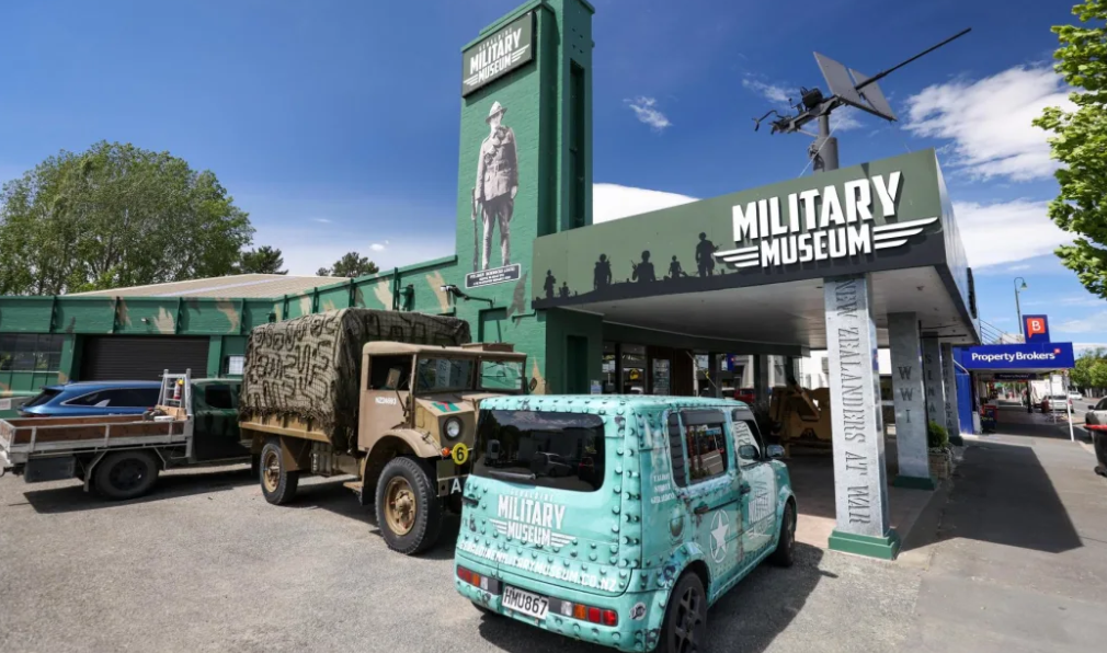 The Geraldine Military Museum opened two years ago.