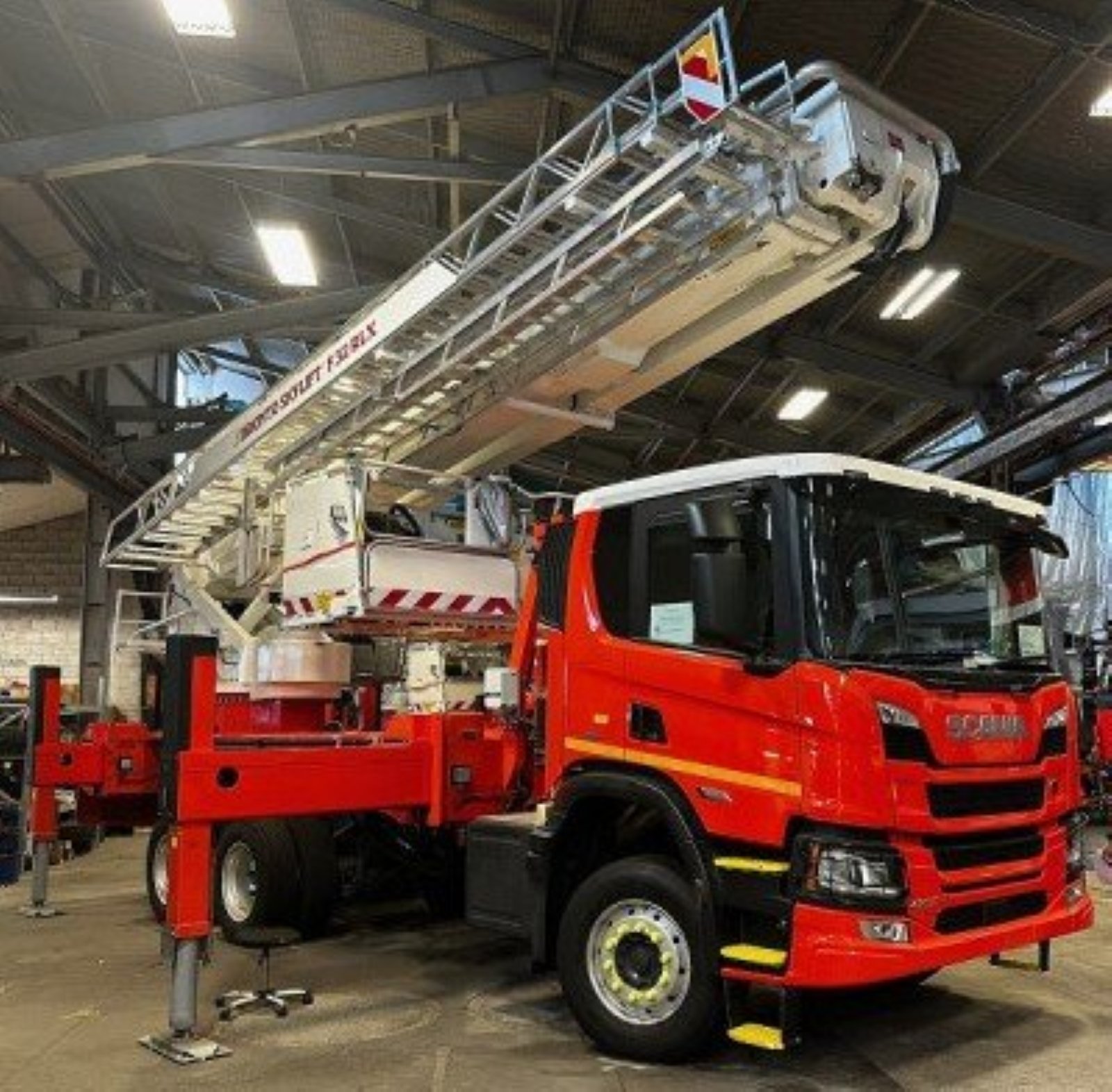 A new Fraser FireType 5 Medium Aerial Appliance, which is due to arrive in Dunedin by the end of...