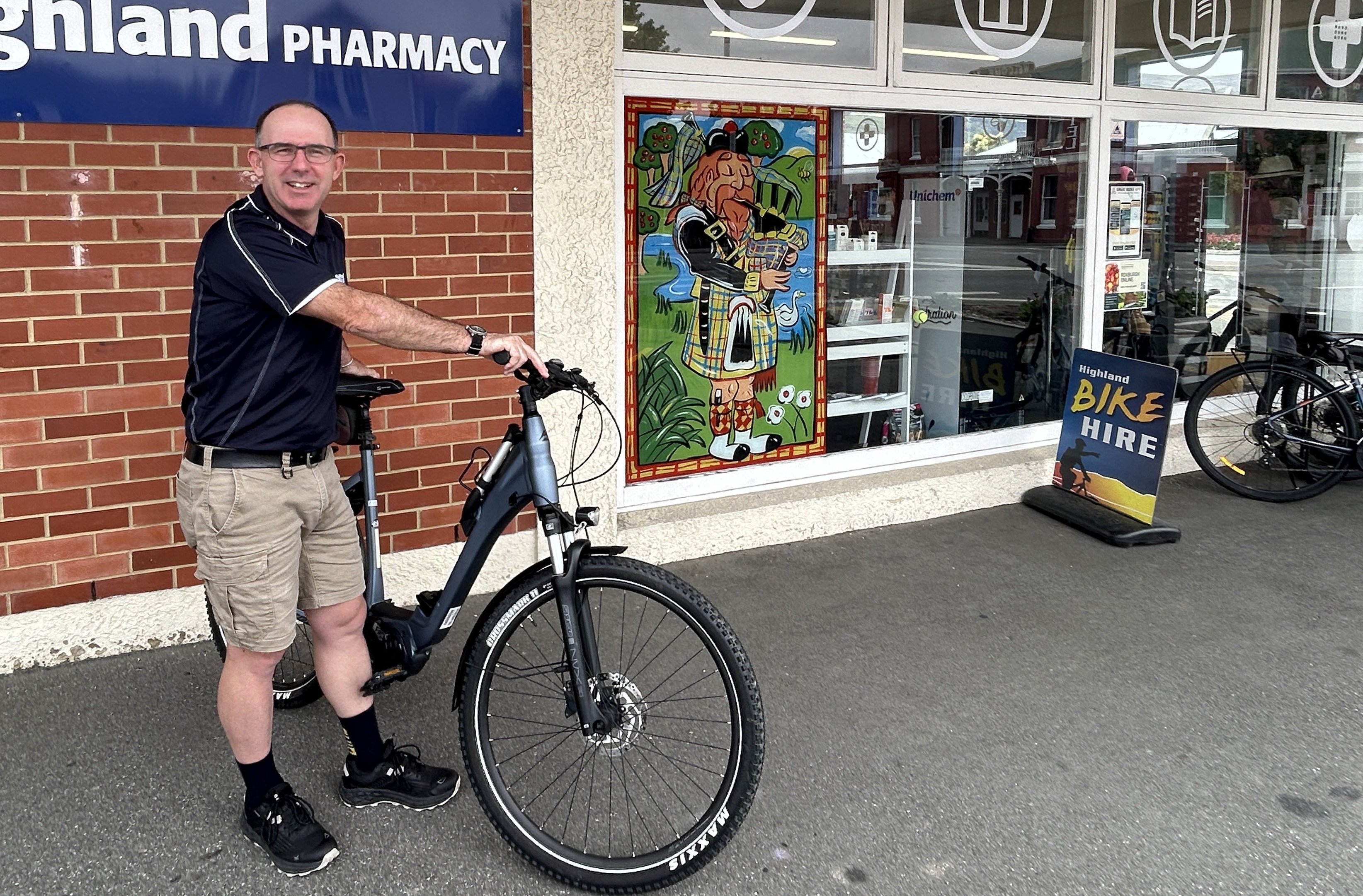 Roxburgh pharmacist Alastair Forbes combines his day job with his life-long passion for cycling...