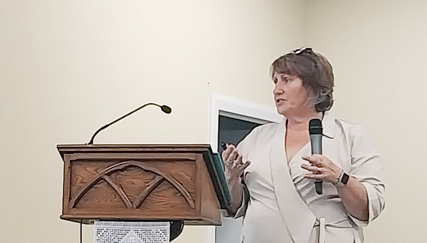 Health New Zealand hospital funding director Rachel Haggerty presents proposals for the future of...